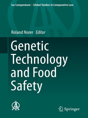 cover image of Genetic Technology and Food Safety